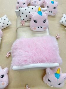 mini unicorn bedding set