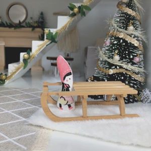 miniature sledge, dollhouse sledge