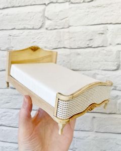 boho dollhouse double bed