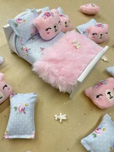 mini dollhouse bedding set