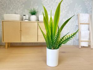tropical dollhouse plant