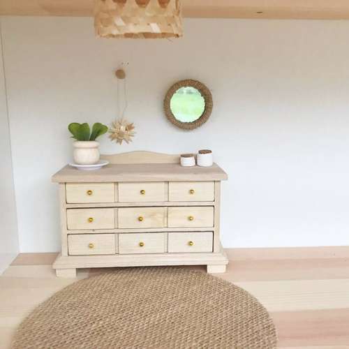 Pretty Little Minis Modern Dollhouse Sideboard And Modern