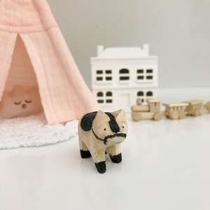 miniature horse, mini horse, wood horse, dollhouse horse, dollhouse toy