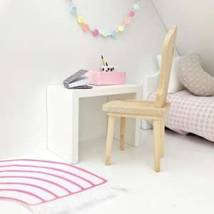 dollhouse desk, miniature desk, dollhouse dressing table