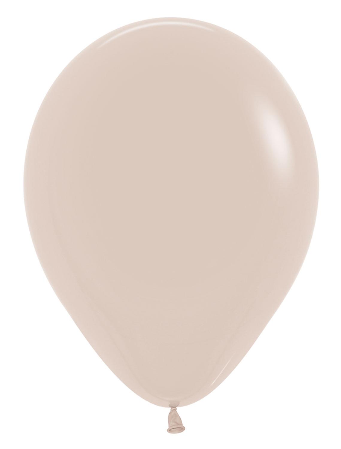 Fashion Latex Balloons Solid White Sand