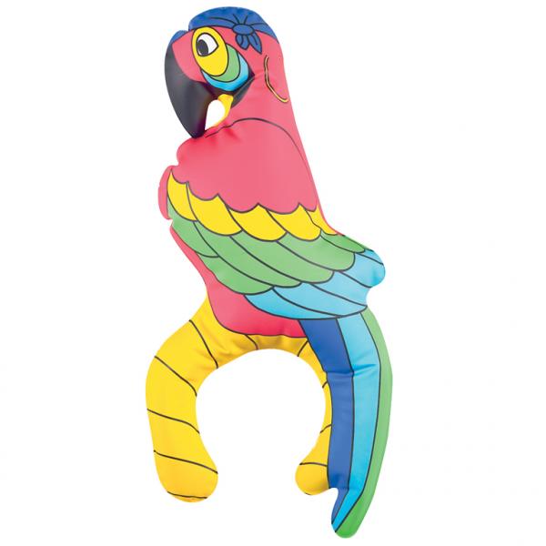 Inflatable Shoulder Parrot 28cm
