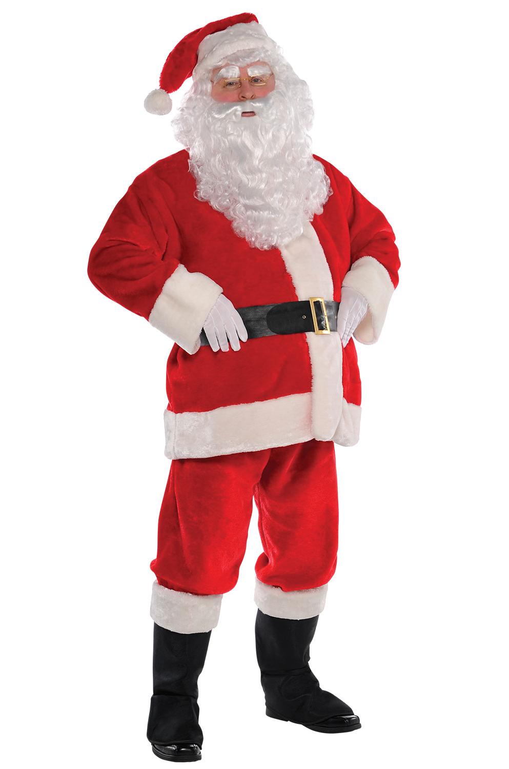 Plush Santa suit