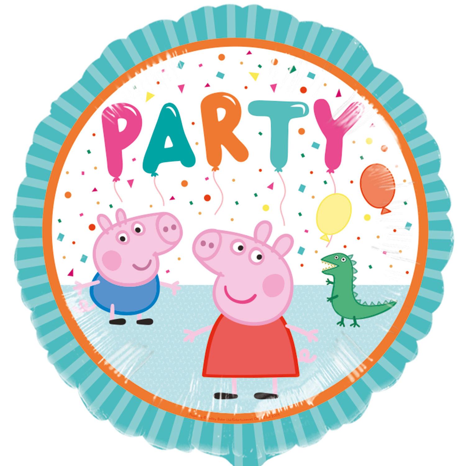Foil Balloon Peppa Pig Party