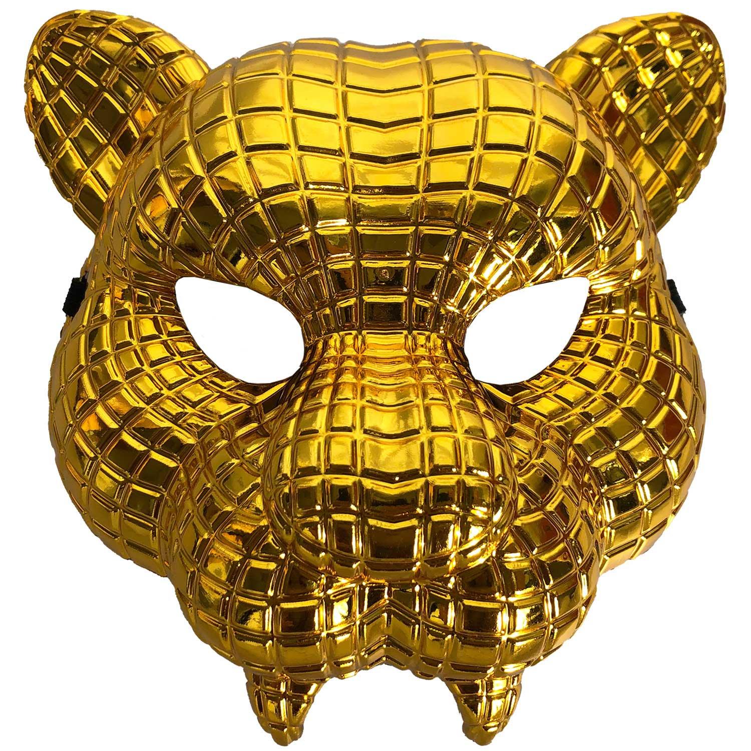 Squid Game VIP Mask Leopard Gold
