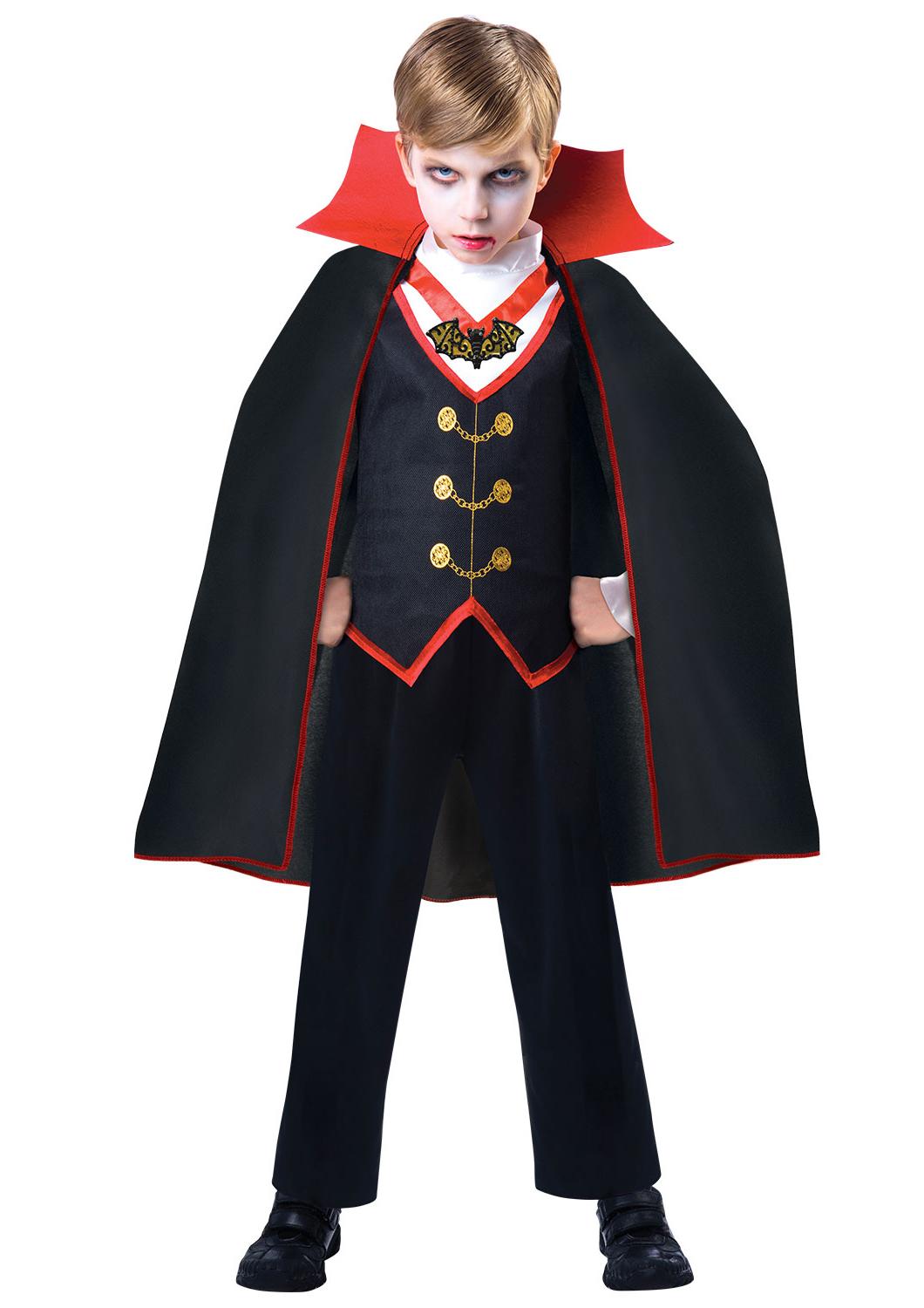 Kids Dracula Boy Costume