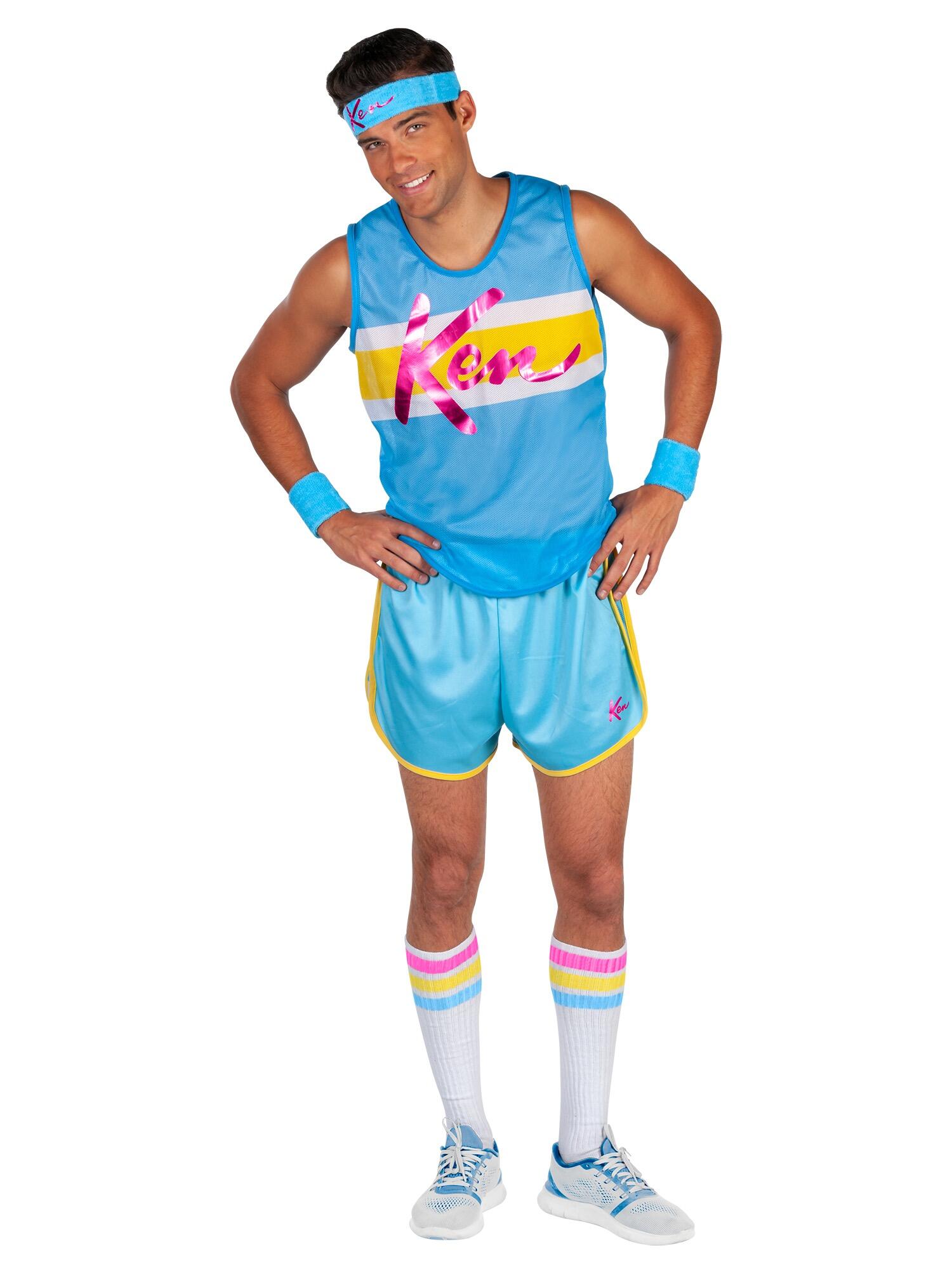 80s Exercise Barbie Ken Costume
