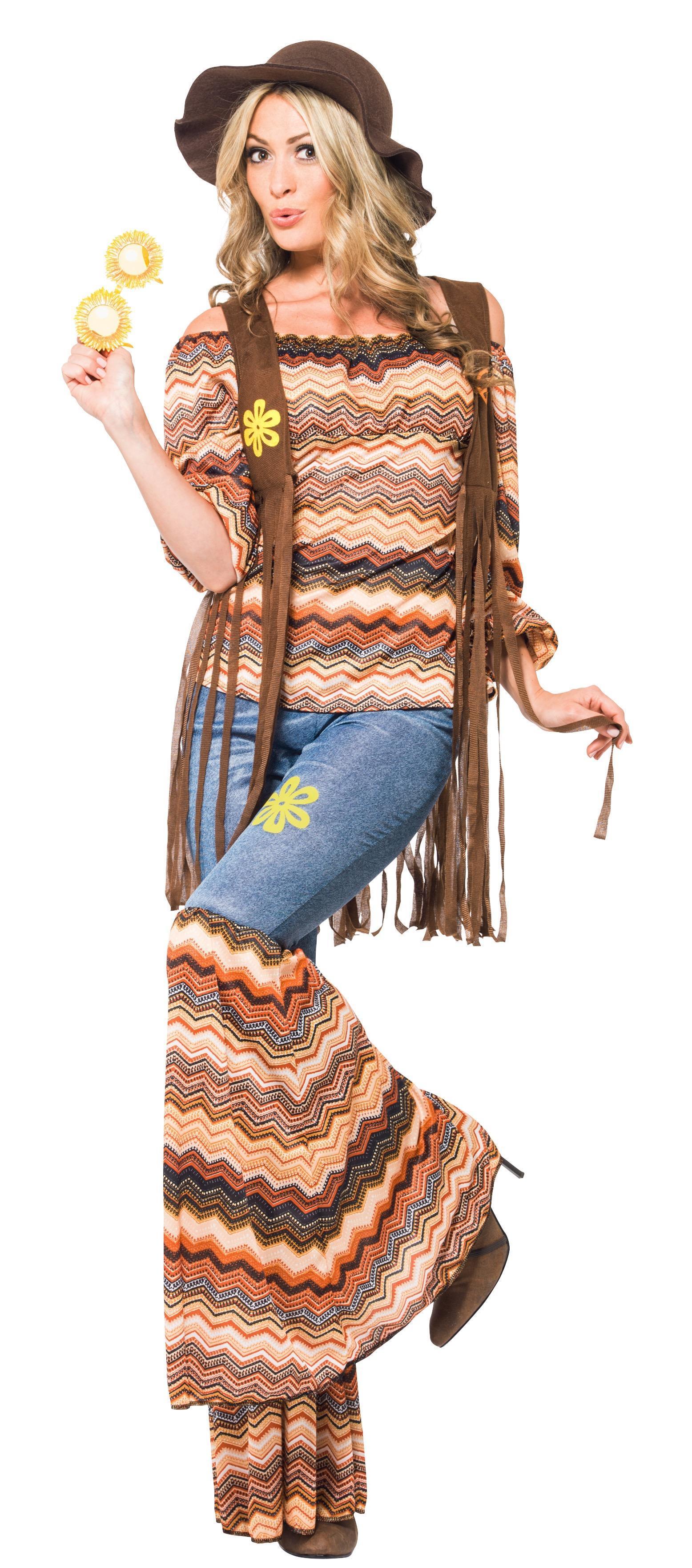 70s Harmony Hippie Costume - Main Image