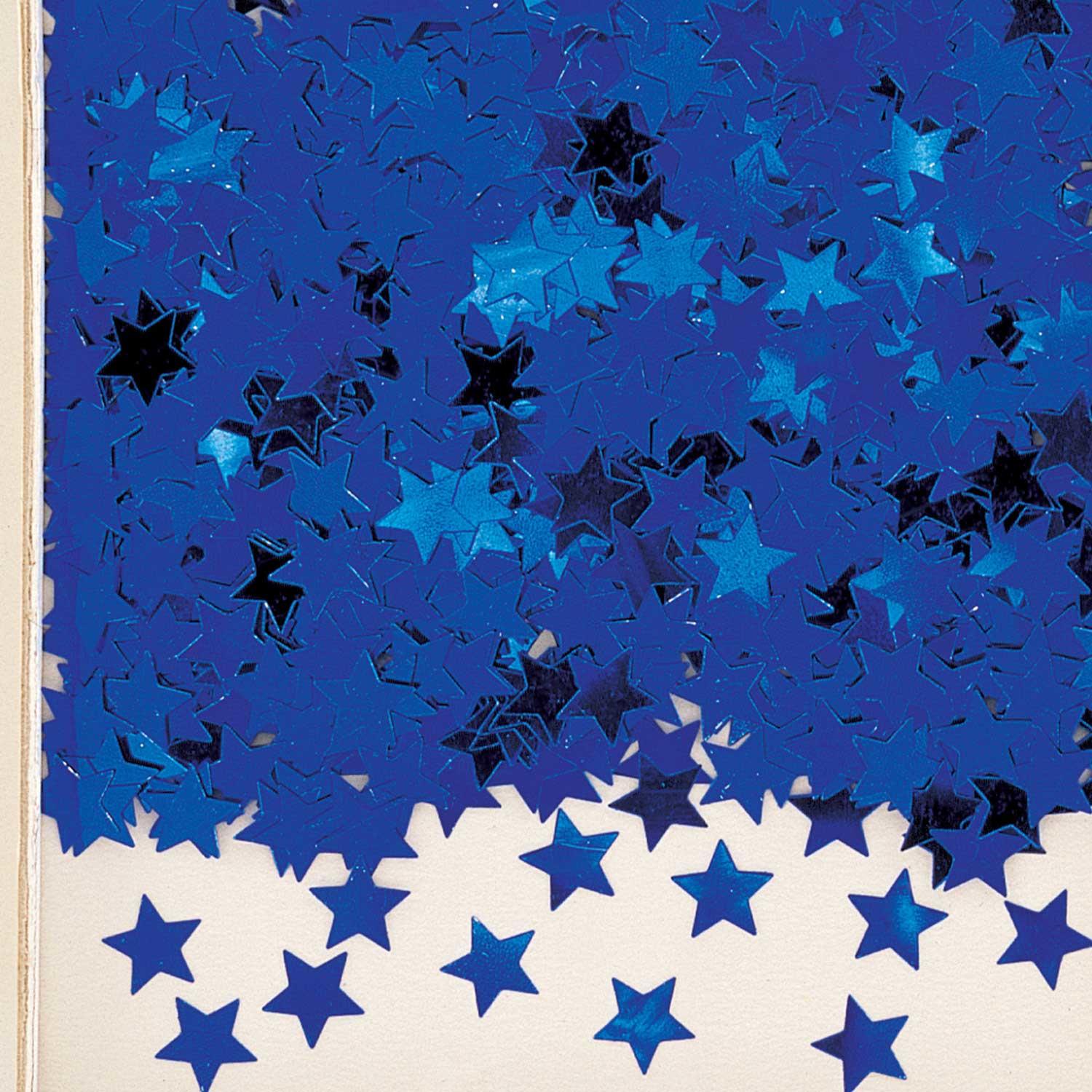 Metallic Confetti Stardust Blue
