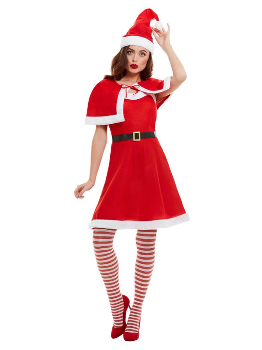 Miss Santa Costume, Red