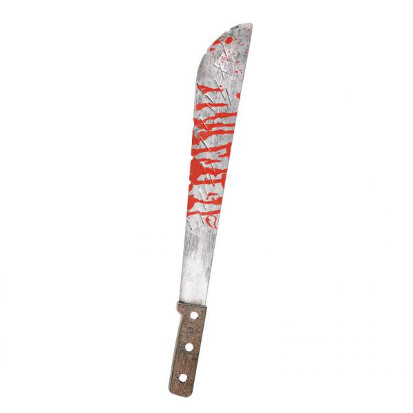 Slasher Blood Stained Machete Knife