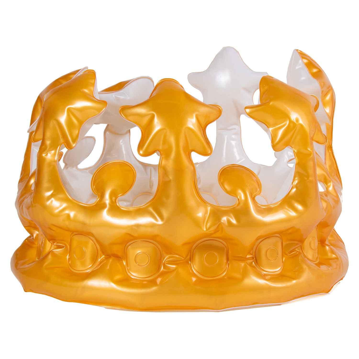 Inflatable Crown Bright Gold
