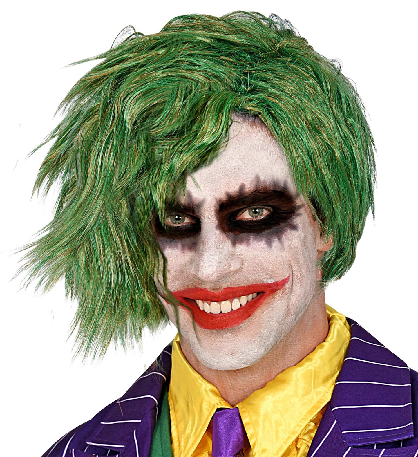 Evil Clown Wig Green