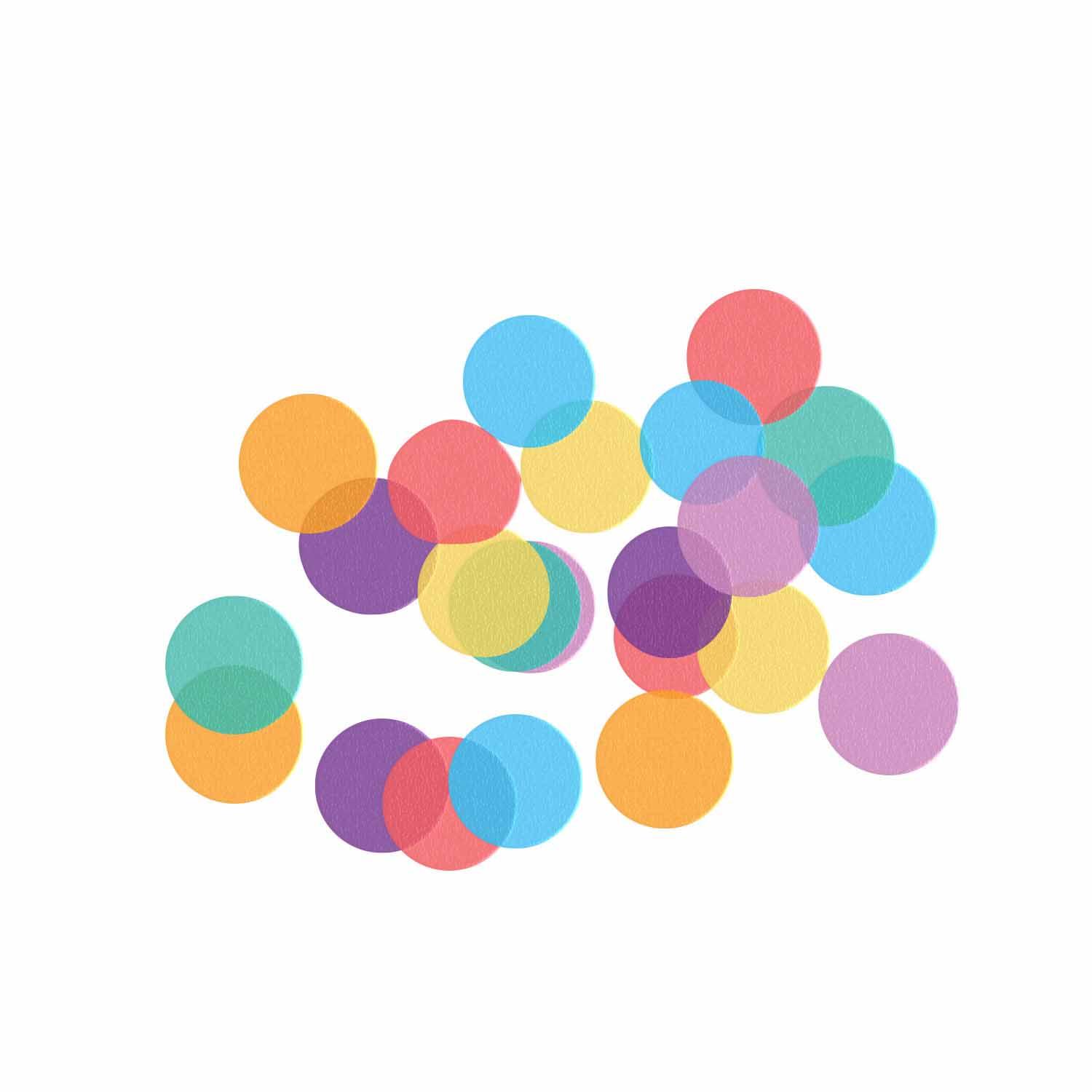 Paper Confetti Rainbow Mix