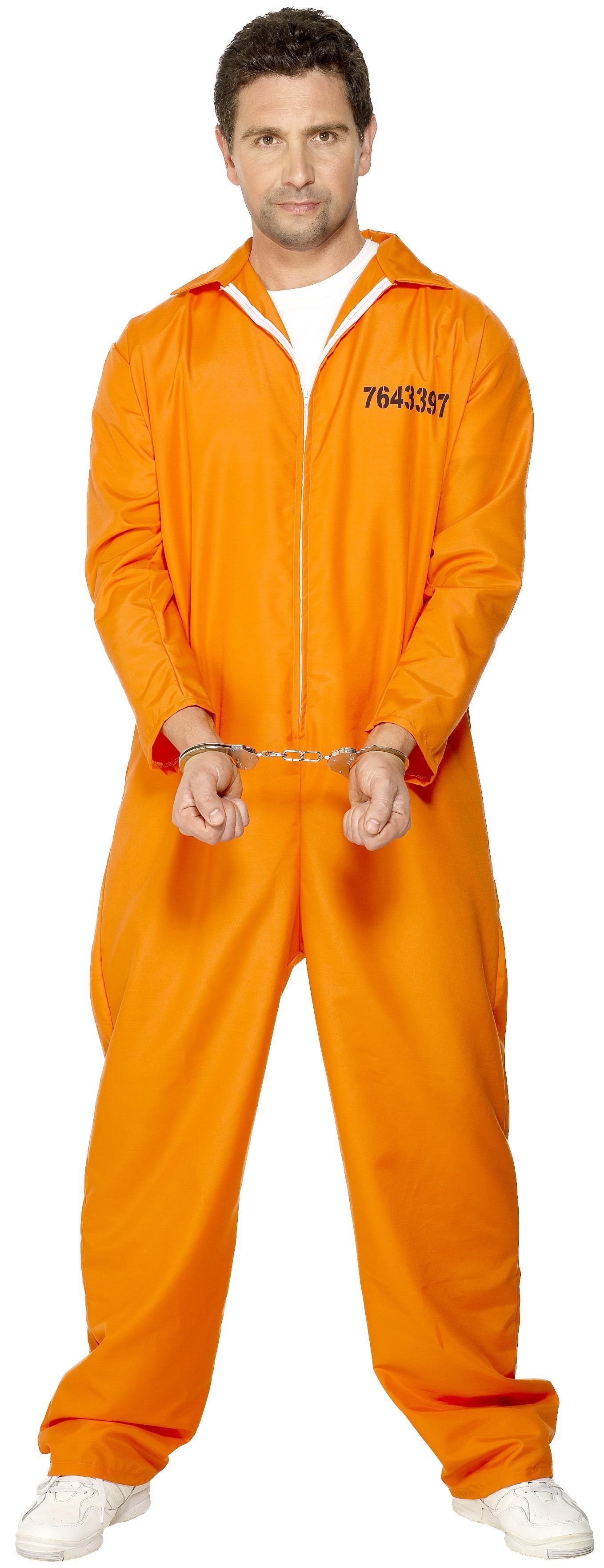 Escaped Prisoner Costume Orange