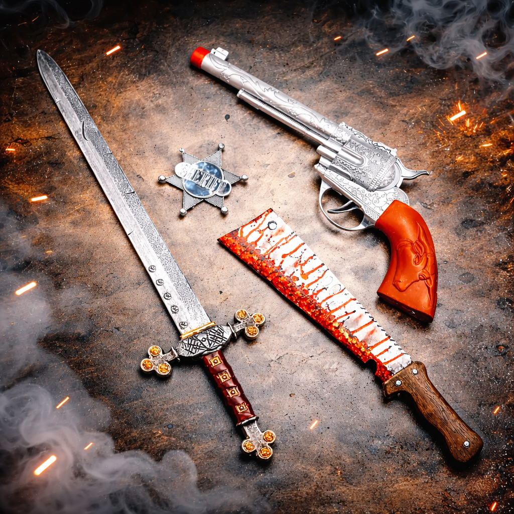 Weapons, Guns & Swords