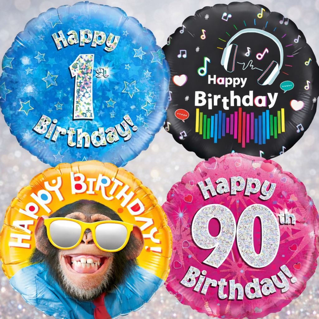 Birthday Foil Balloons