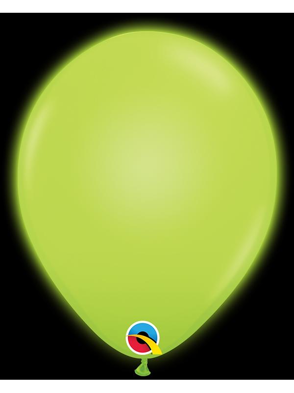 Q-Lite Latex Balloons Green