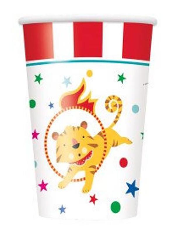 Paper Cups Circus Carnival