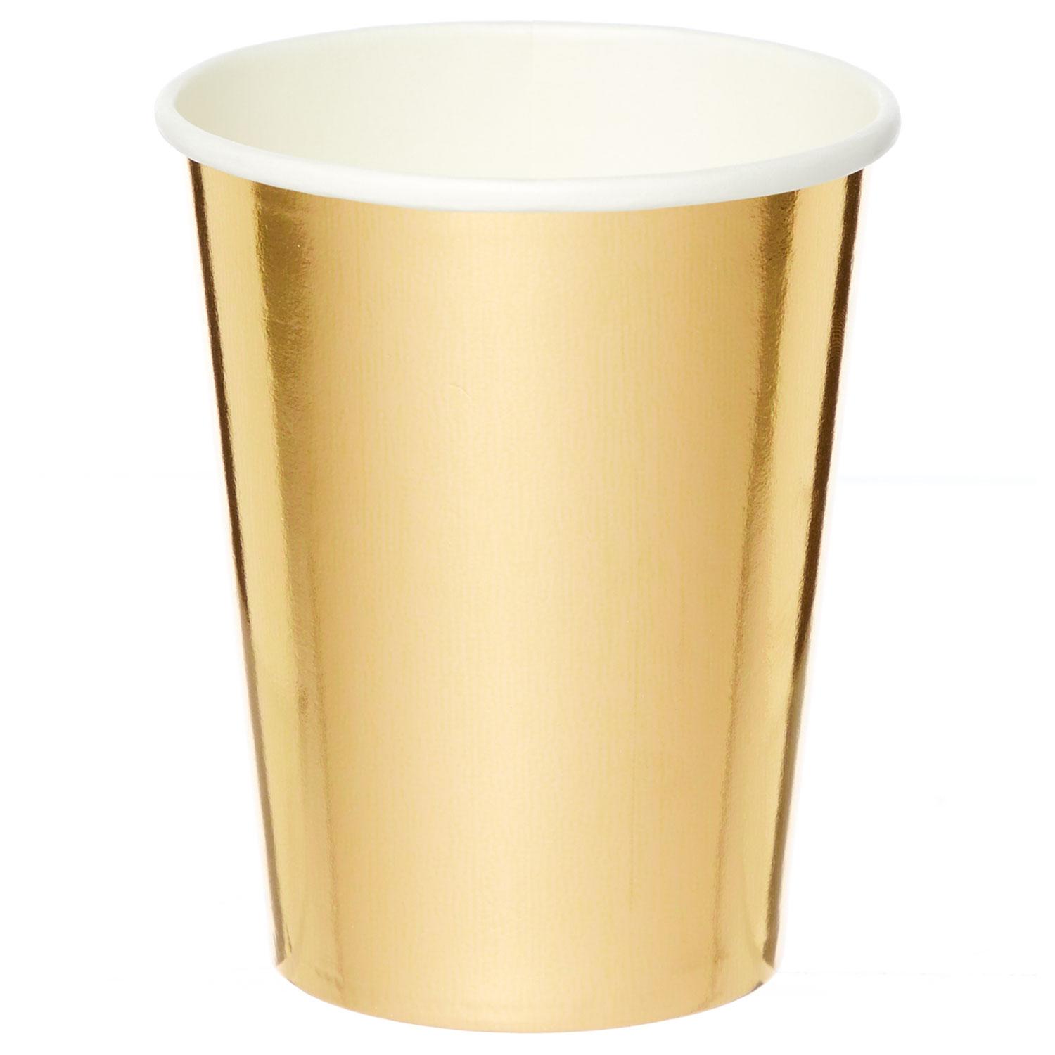 Metallic Gold Cups