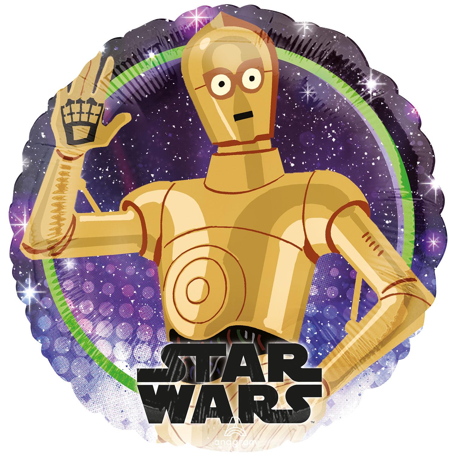 Star Wars C-3PO Foil Balloon