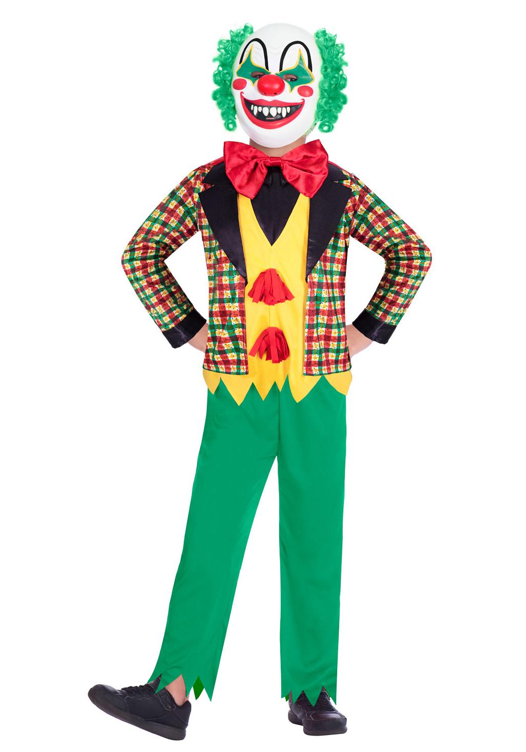 Kids Halloween Hollywood Clown Costume