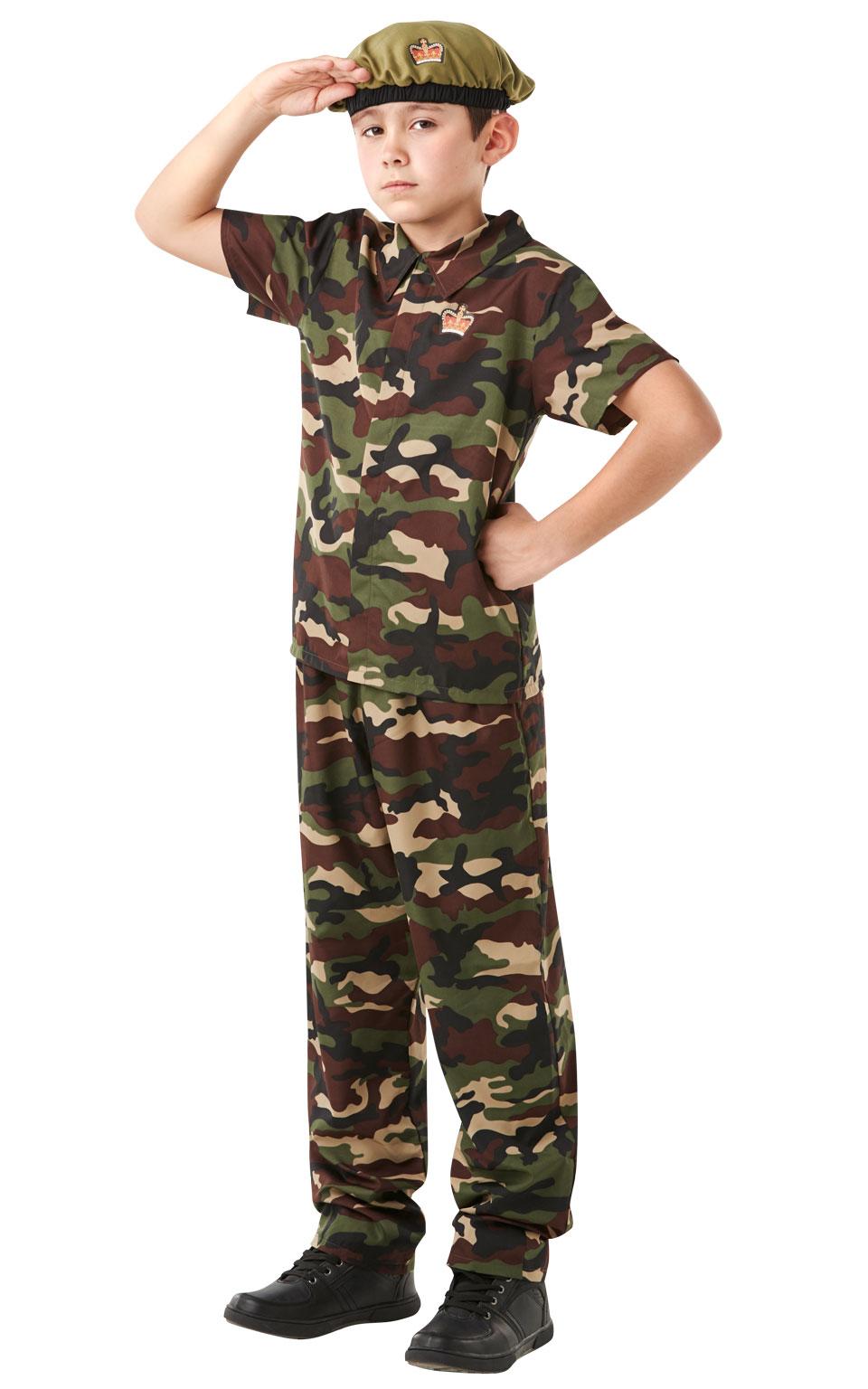 Kids British Soldier Costume