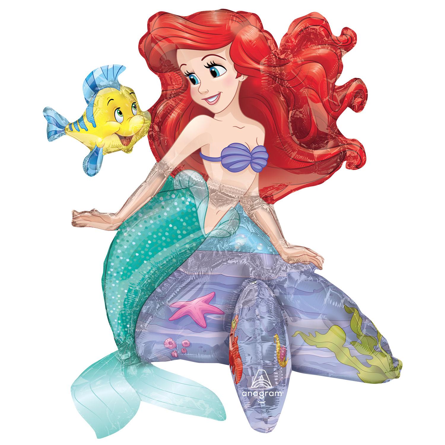 The Little Mermaid Ariel Air-filled Sitter Balloon
