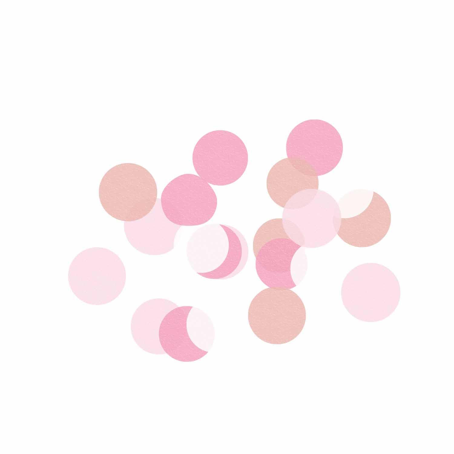 Paper Confetti Mix of Pink & White