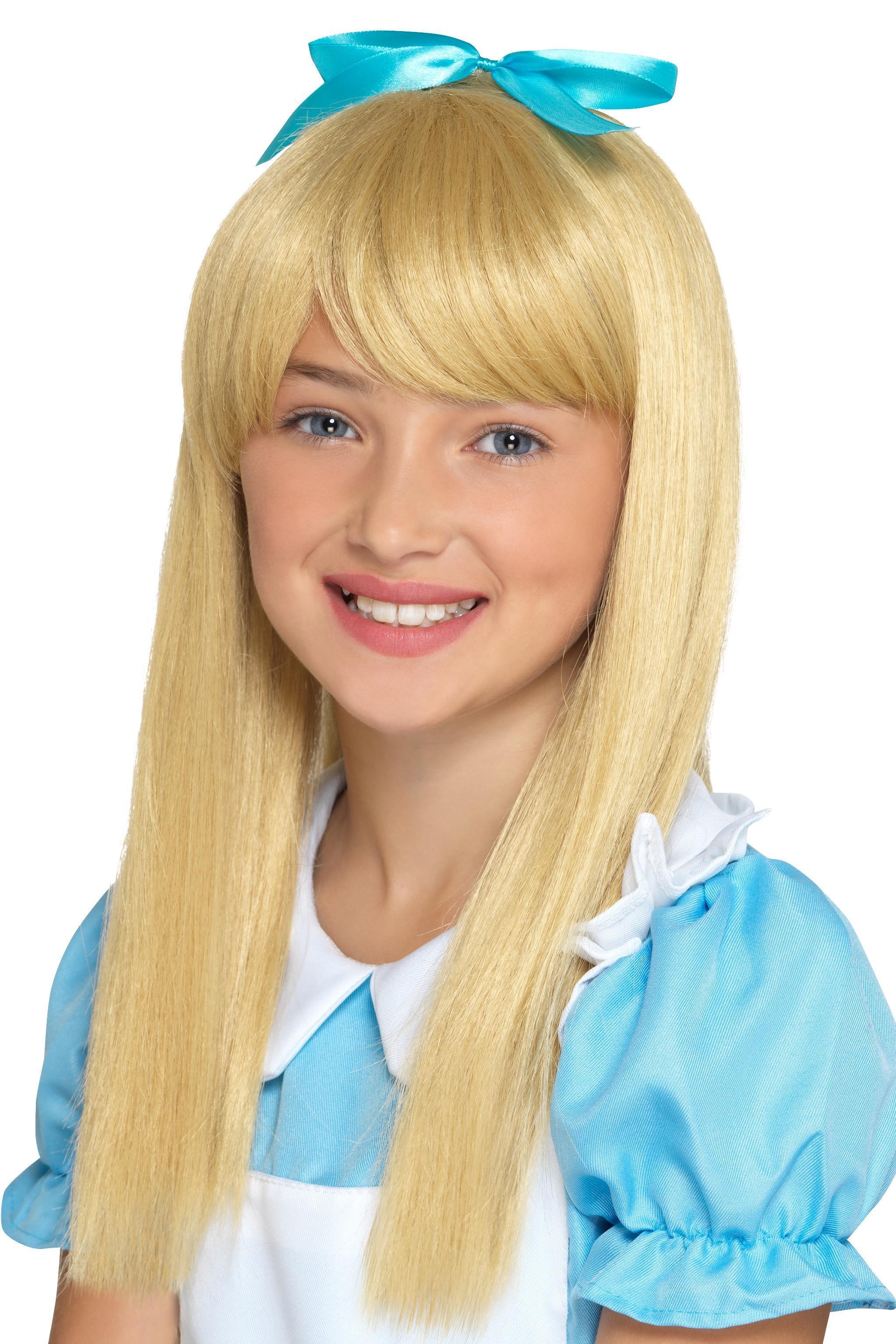 Kids Wonderland Princess Wig Blonde