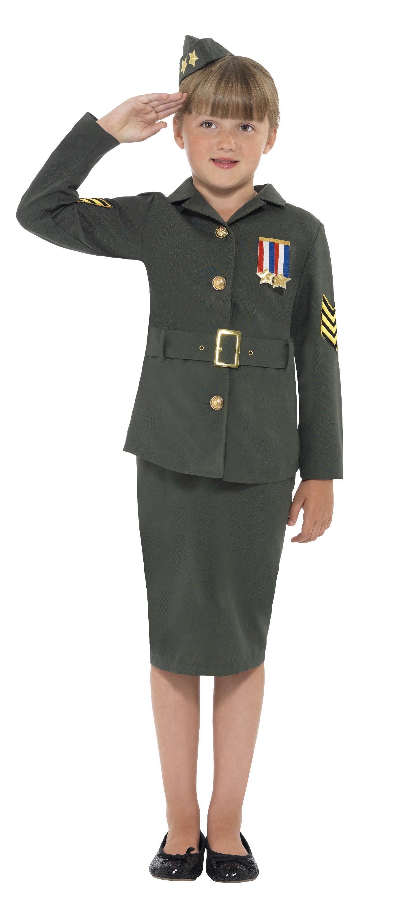 WW2 Army Girl Costume