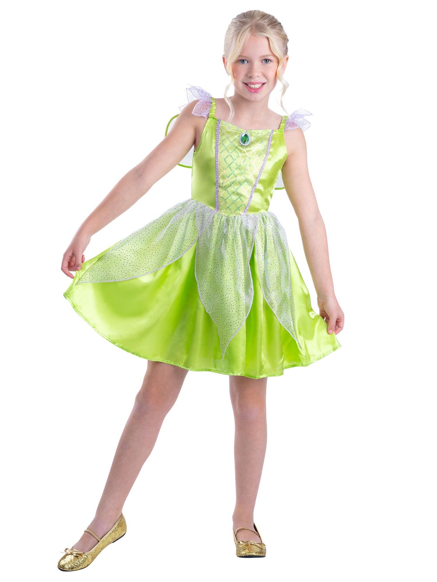 green emerald velvet dress Fairy Tinkerbell Costume Green Tinkerbell Outfits Cosplay Costume Adul –  Lydiacosplay main image 1