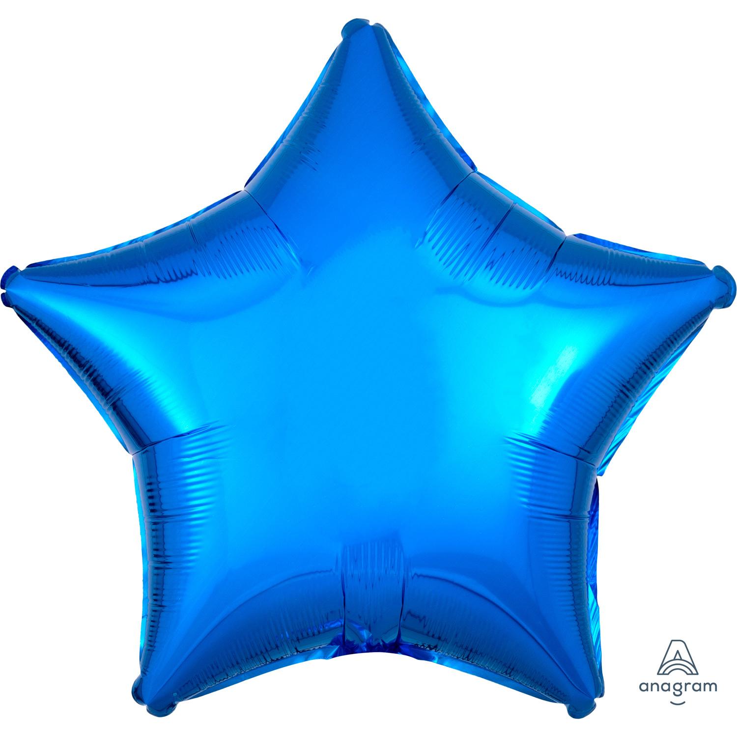 Foil Balloon Star Blue