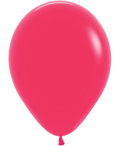 Fashion Latex Balloons Solid Raspberry Pink