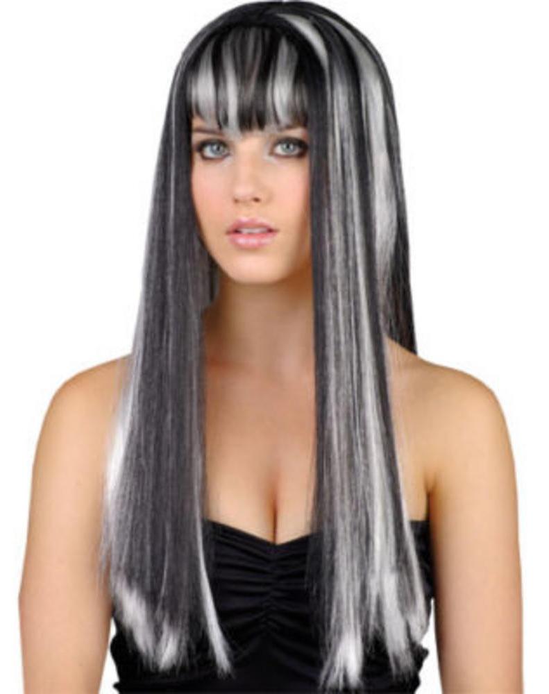 Dead Gorgeous Wig Black & Grey