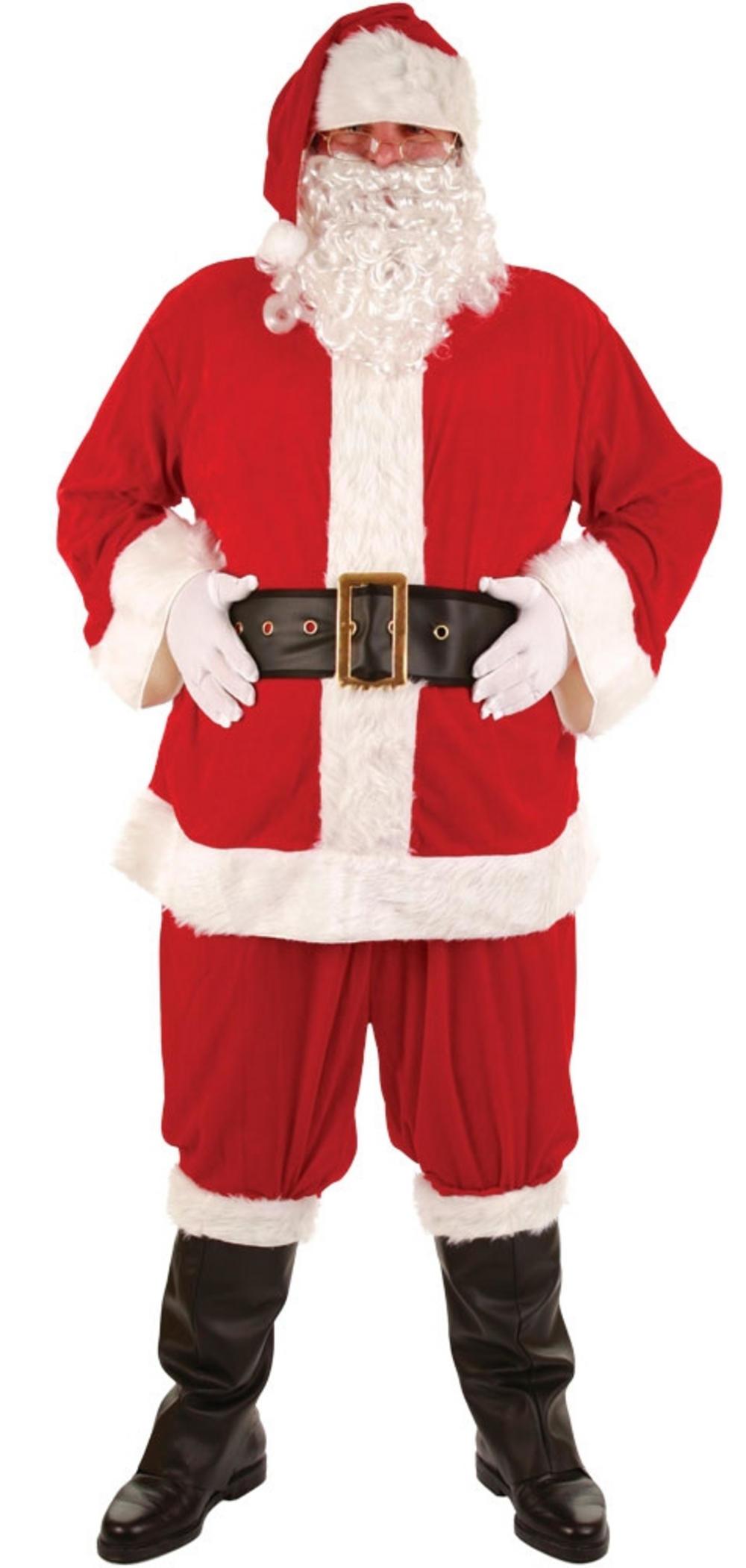 Super Deluxe Santa Claus Costume