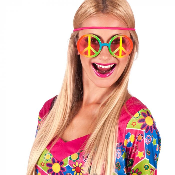 Hippie Peace Party Glasses