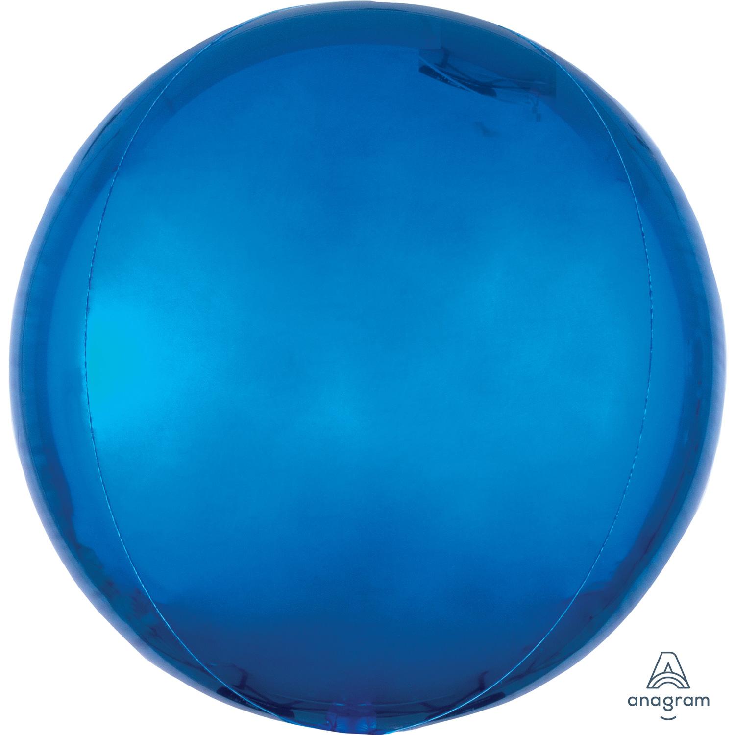 Orbz Foil Balloon Blue