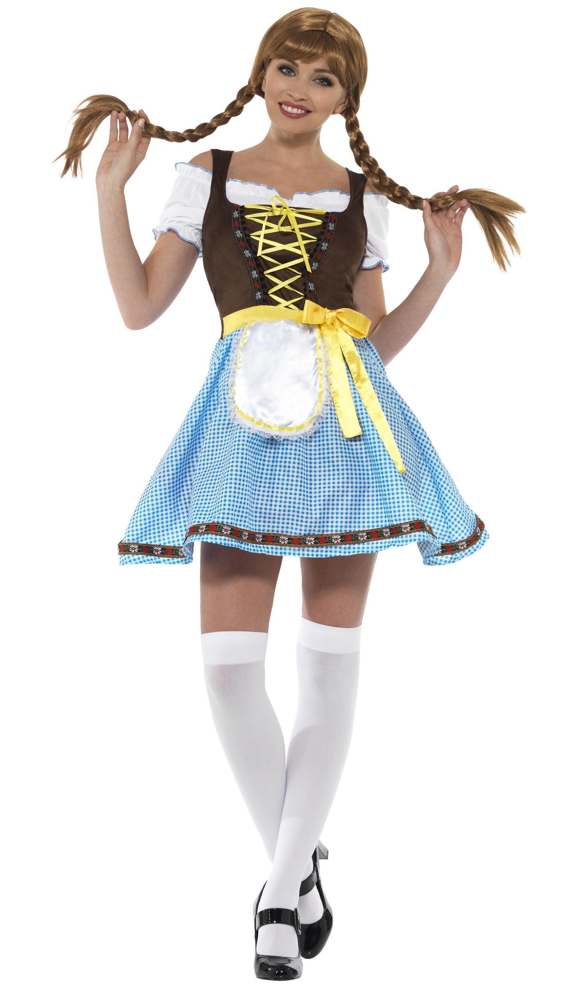 Olga Bavarian Costume Blue & White