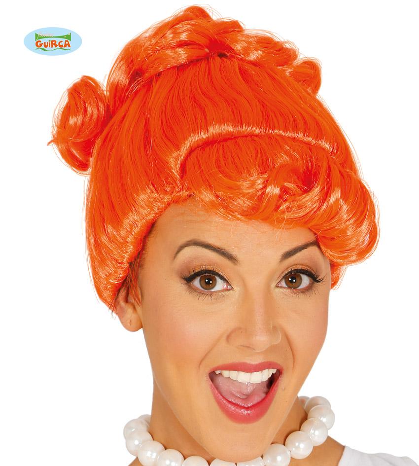 Cave Lady Wig Orange
