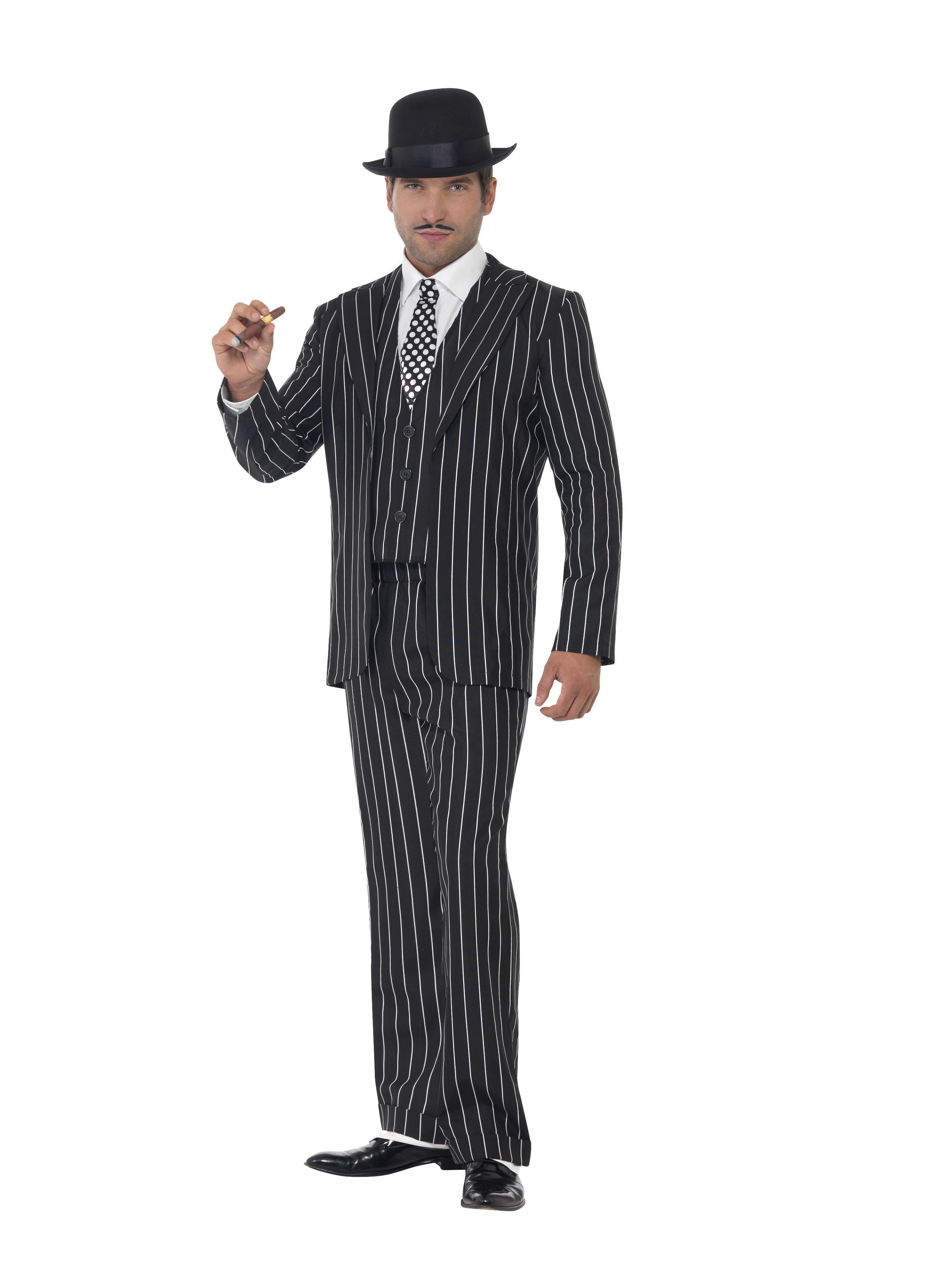 20s Vintage Gangster Boss Costume