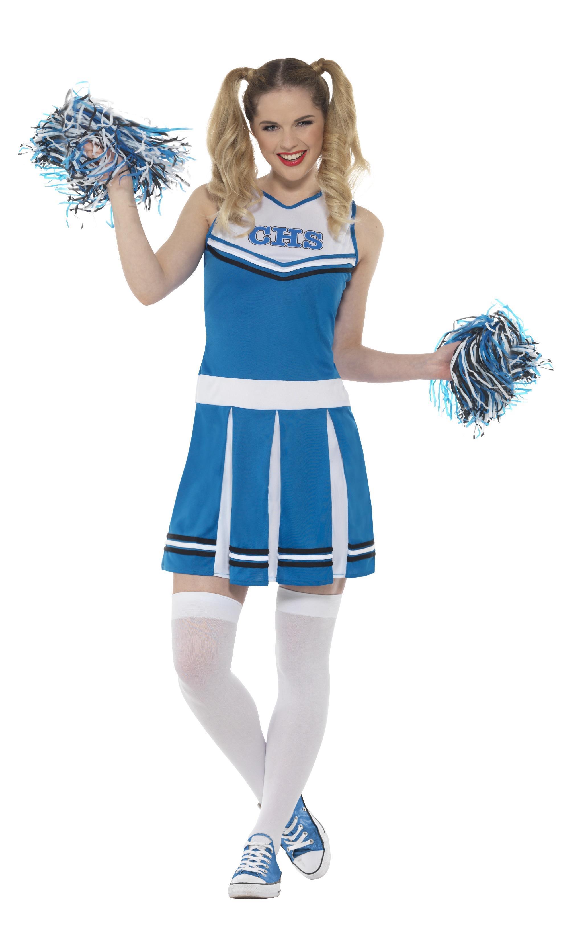 Cheerleader Costume Blue 