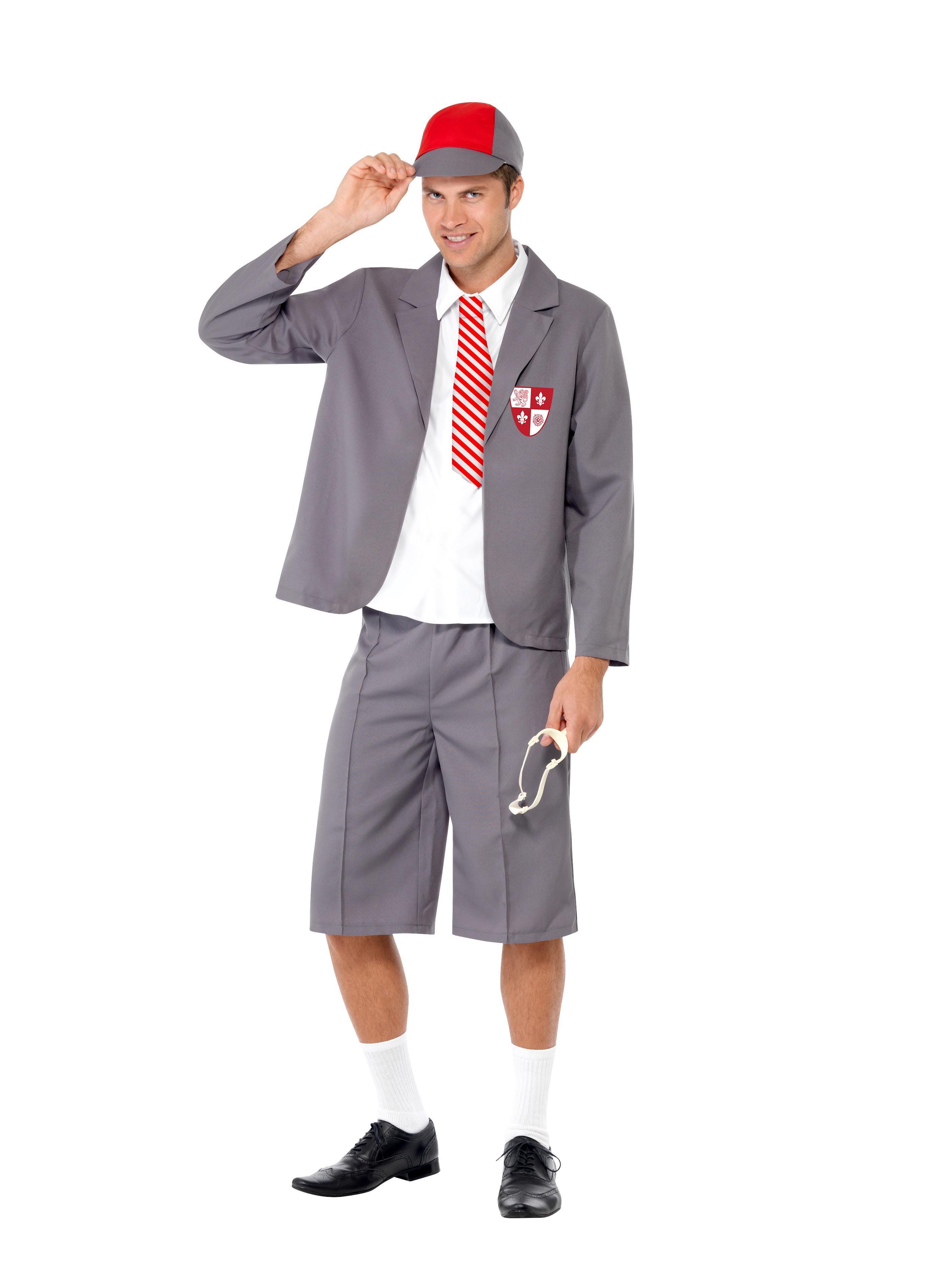 Schoolboy Costume Grey