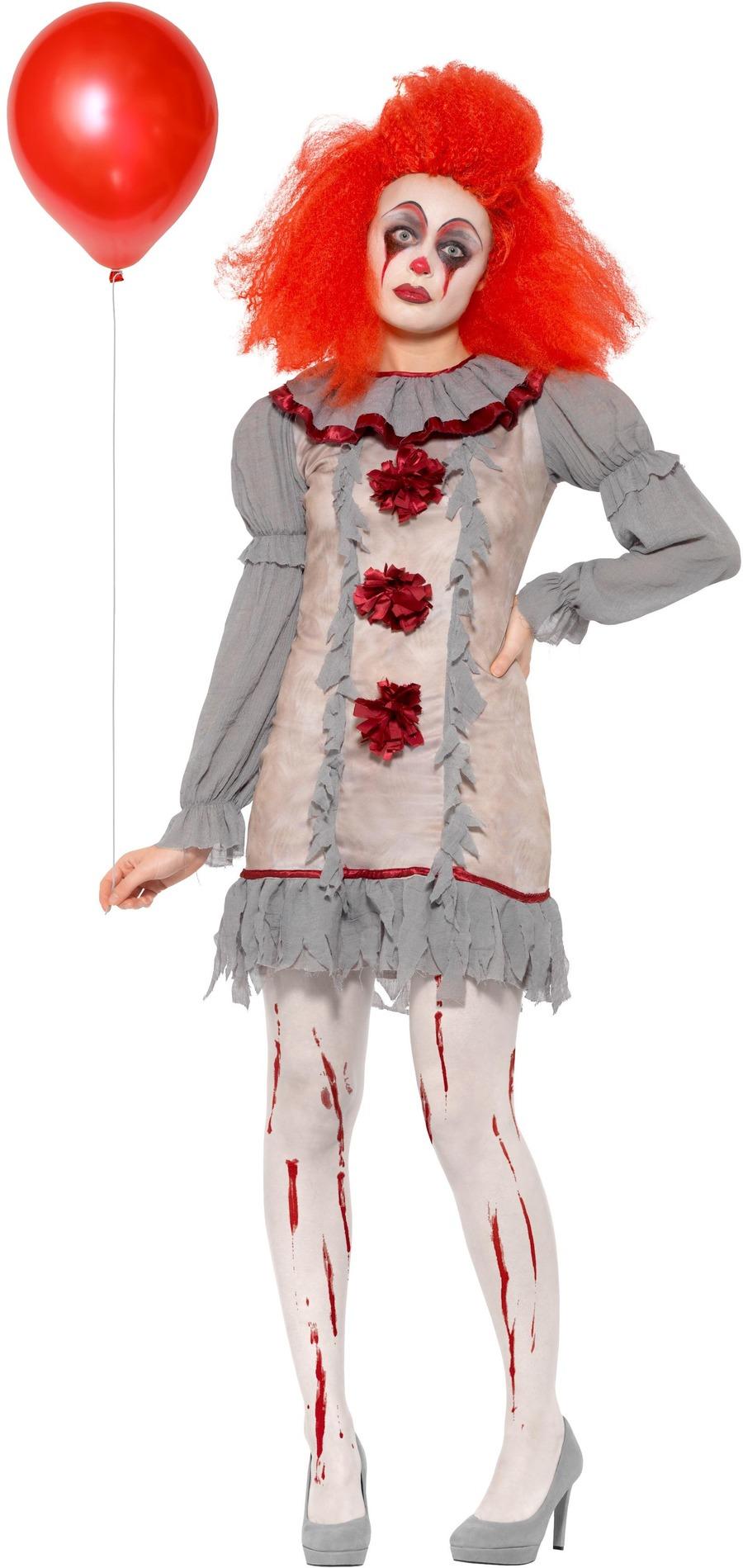Vintage Clown Lady Costume