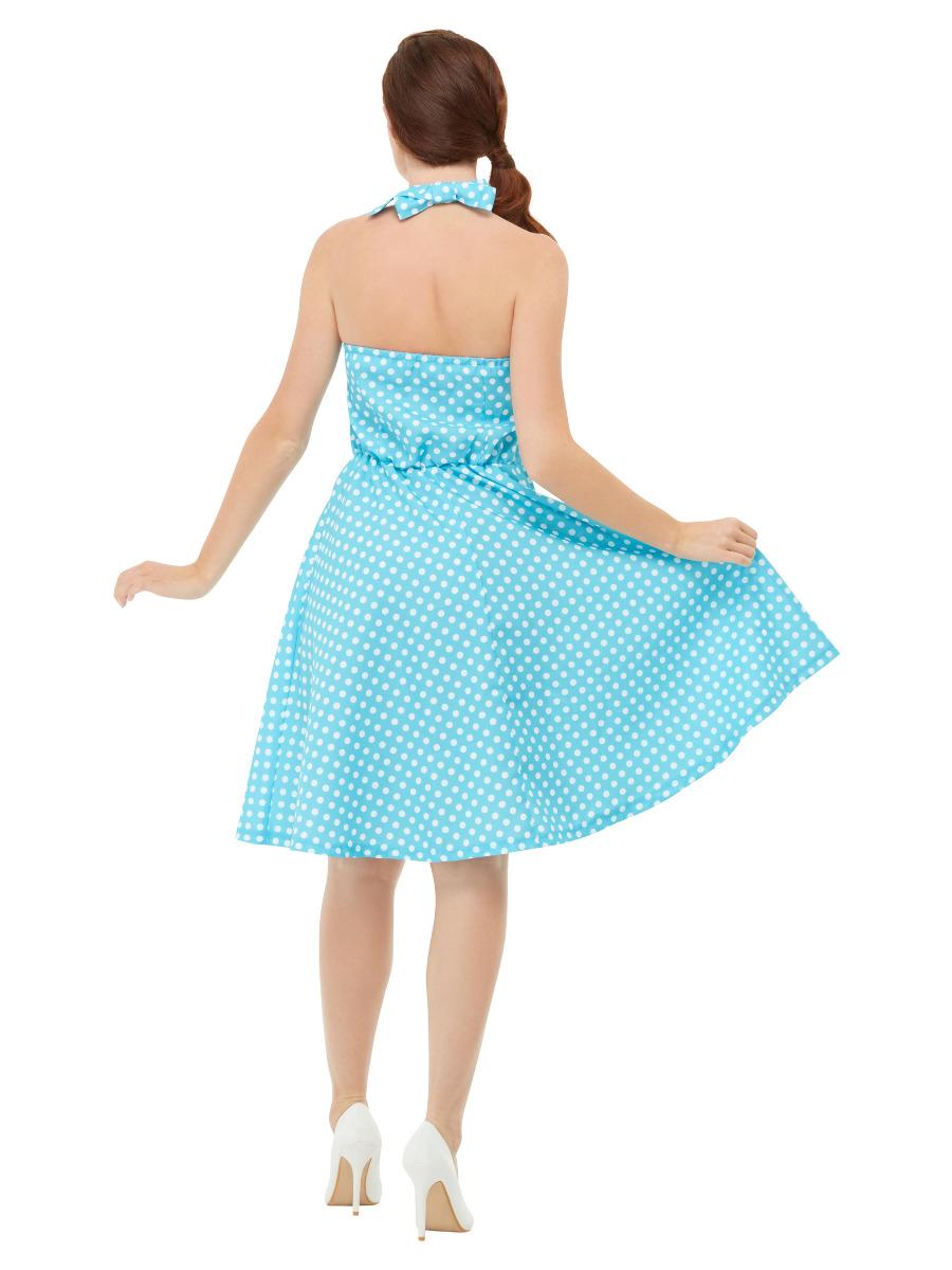 50s Pin Up Costume Blue
