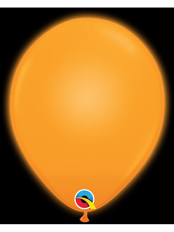 Q-Lite Latex Balloons Orange